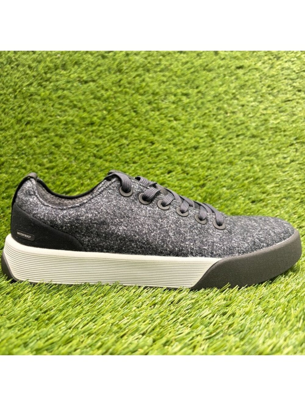 Allbirds Wool Cruiser Waterproof Mens Size 8 Dark Gray Running Shoes Sneakers